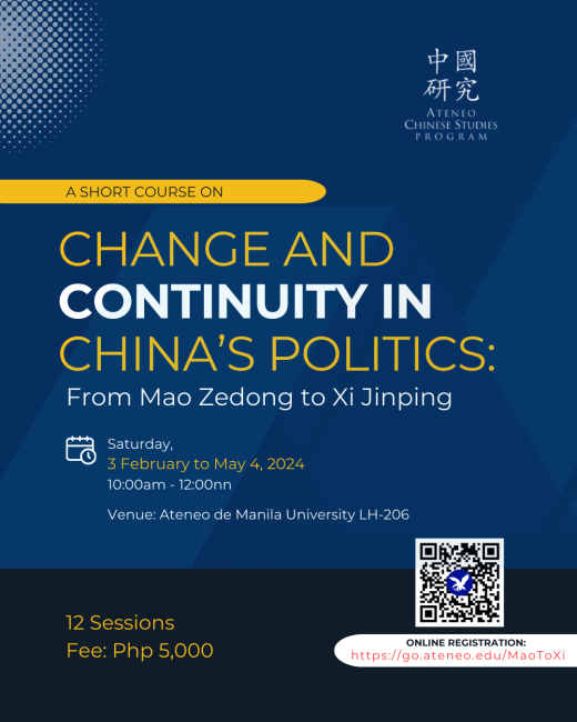Change and Continuity in China’s Politics: From Mao Zedong to Xi Jinping