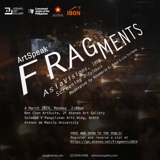 ArtSpeak Fragments 2024
