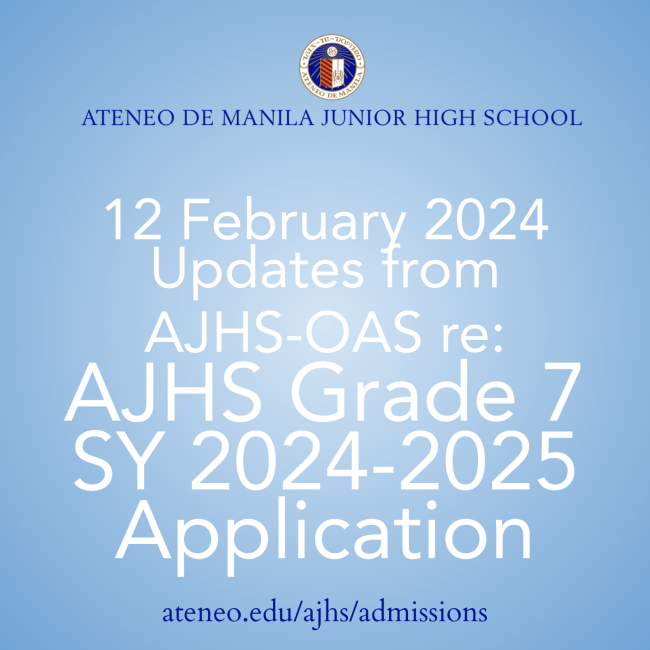 12 February 2024: Updates from AJHS-OAS 