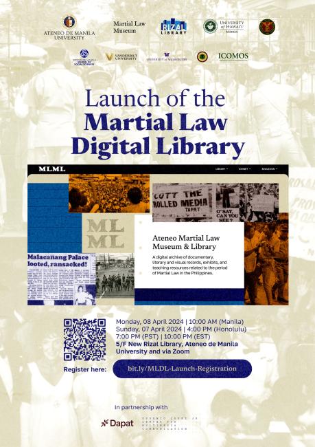 Martial Law Digital Library Launch