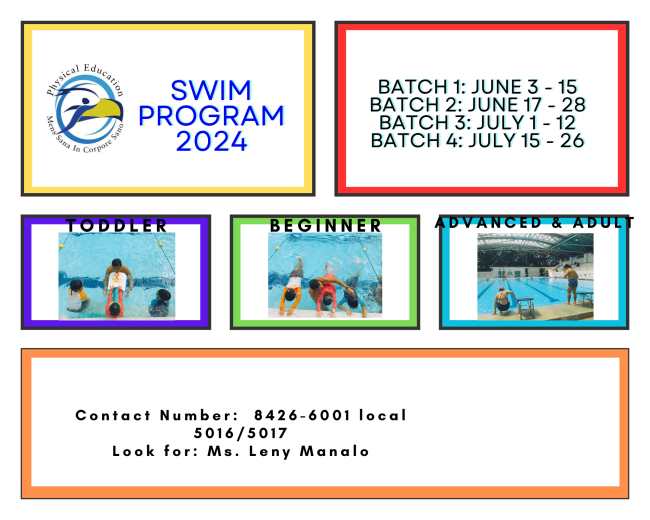 Physical Education Swim Program 2024