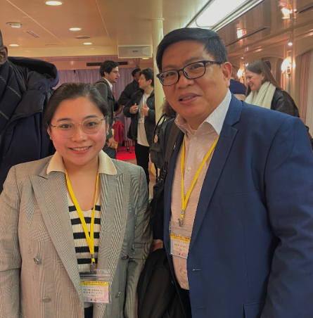 Micah and Dr. Alvin Ang at NERPS 2024