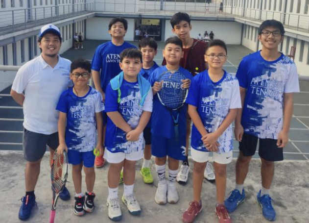 The Ateneo Lawn Tennis Varsity Team 