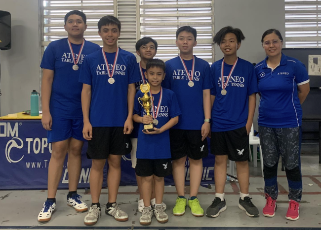 The 20224 PAYA Table Tennis champions 