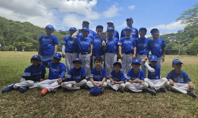 These Blue Eagles placed 3rd in the 2024 PABA children's series 