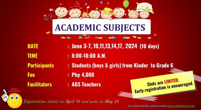 SOAR 2024 Academic Offerings 