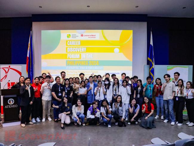 Image: Participants of Career Discovery Forum Philippines 2024