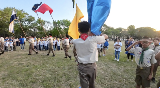 The historic Pasa Masid at the Bellarmine Field 