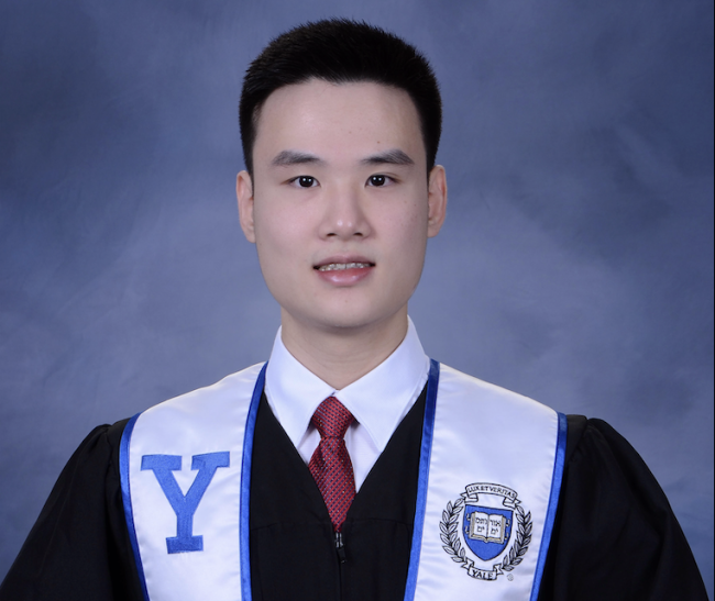 Dion Ong, summa cum laude of Yale University's Class of 2024   