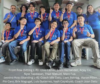 The Ateneo de Manila Juniors and Midgets Chess Teams 