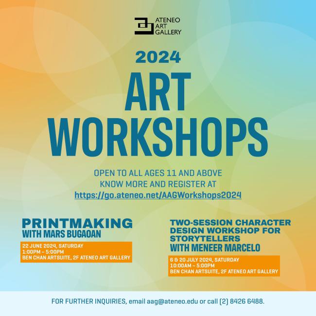 AAG Art Workshops 2024