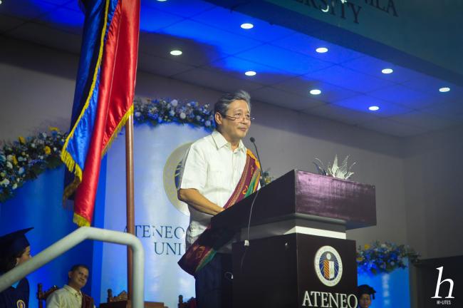 Victor E Agbayani phtographed by by Juliana Georgette Bulao of ASHS Hi-Lites