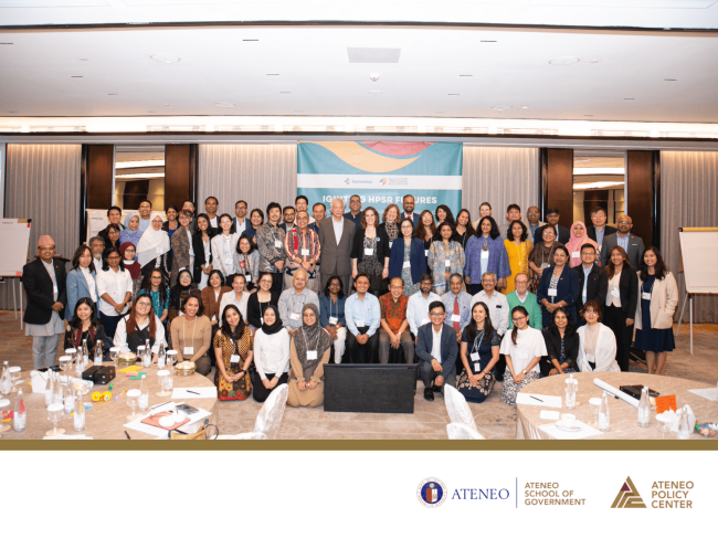 Ateneo School of Government commits as torchbearers towards strengthening health policy and systems research in Asia
