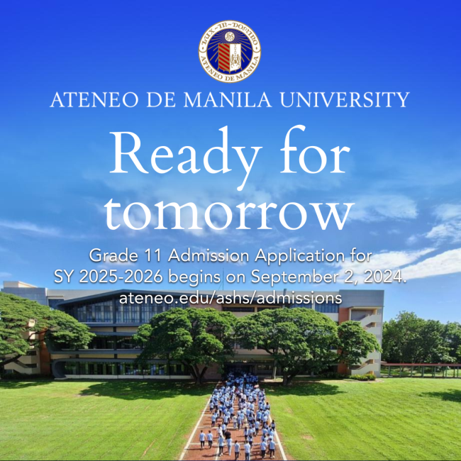 ASHS Application for Admission SY 2025-2026 