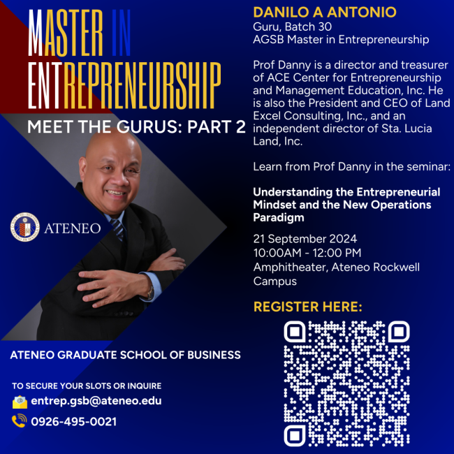 Master Entrepreneurship