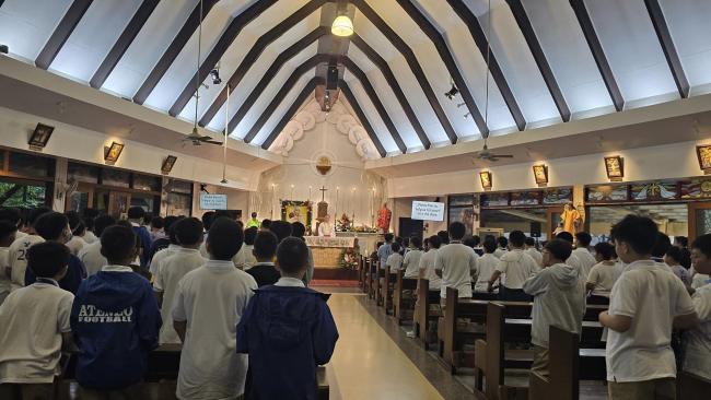 Morning Mass in AGS Chapel on 5 September 2024 