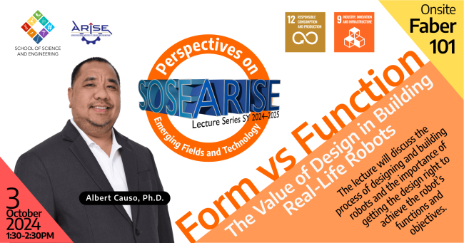 Poster for Lecture Series