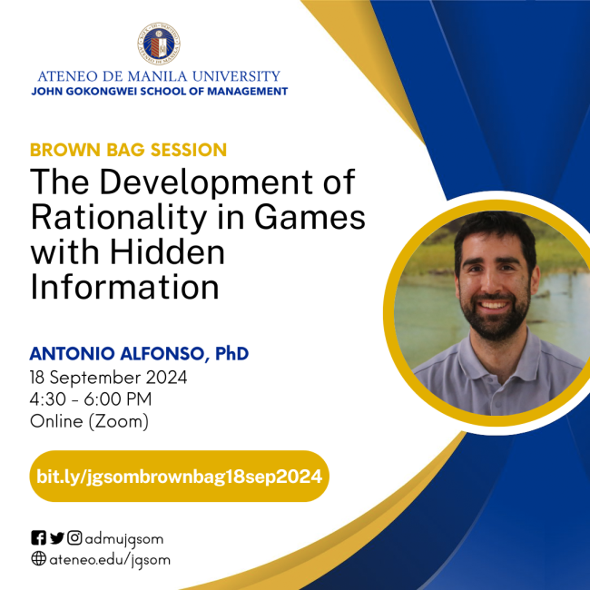 JGSOM Brown Bag Session 2024 Sept18