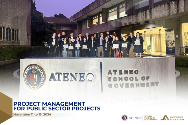 ASoG Executive Education Program Concludes Training on  Project Management for Public Sector Projects
