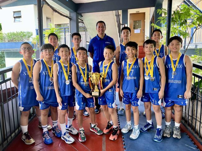 AAPS QC District Unit Meet 2024 Basketball Champs 