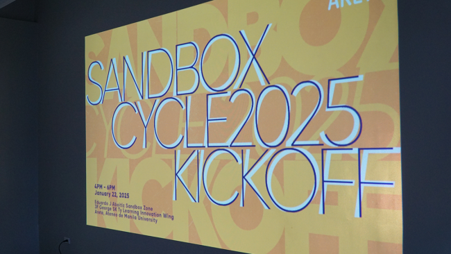 Areté Sandbox Cycle 2025 kickoff