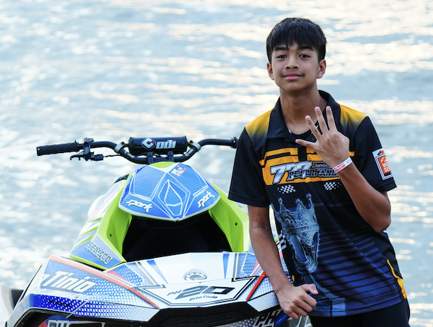 Vito Tinio placed 4th in the Waterjet World Cup 2024