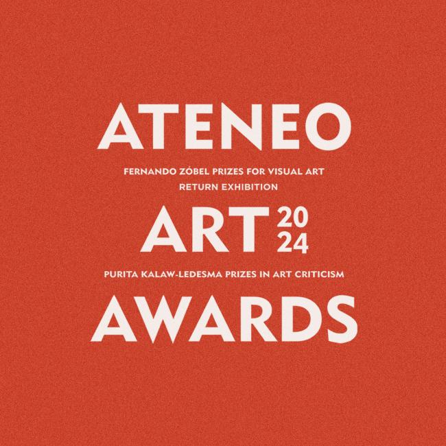 Ateneo Art Awards 2024 Poster