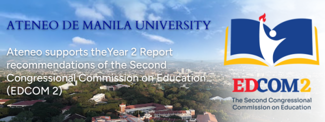 Ateneo supports EDCOM 2 Year 2 report