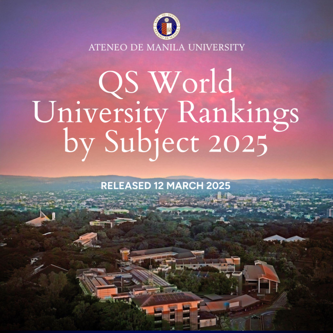 QS Subject 2025