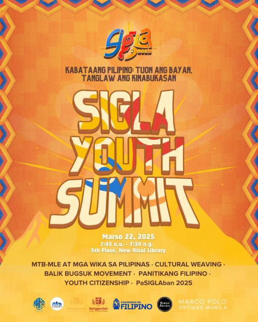 sigla 2025 youth summit poster