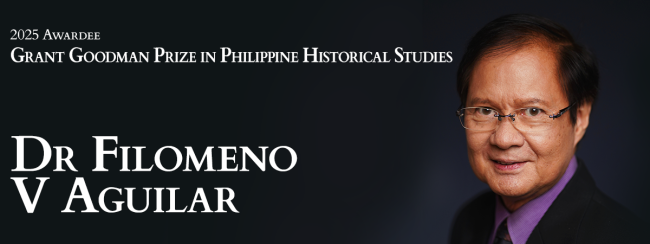 Dr Jun Aguilar 2025 Grant Goodman Prize Awardee