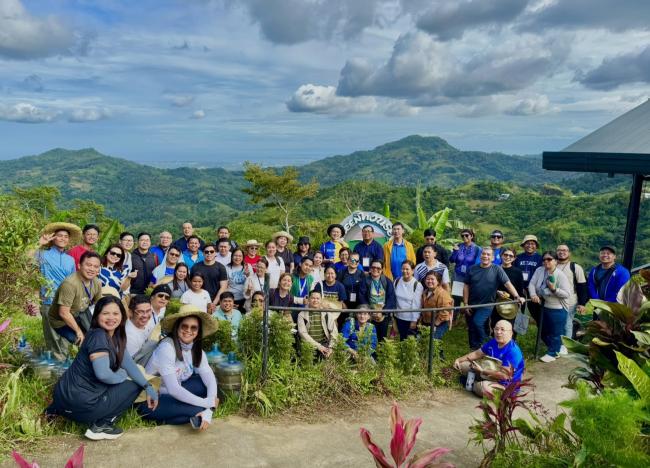 JBEC and Eco-Summit participants at Greener’s Farm in February 2025 