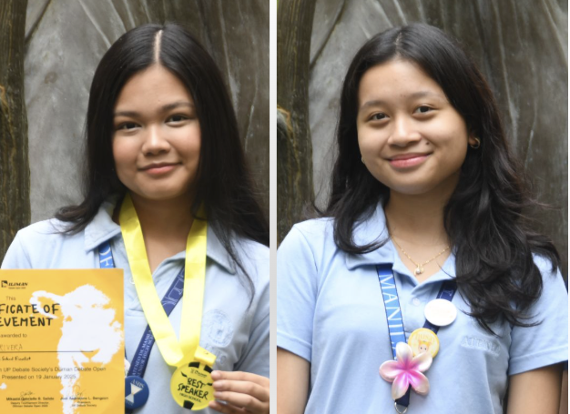 Leah Joy Rivera , Chloe Magsalin Diliman Debate Open 2025 