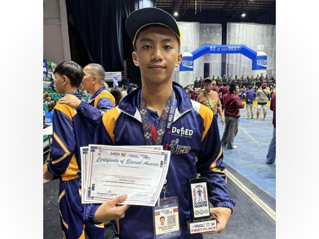 Julian Baliwag, MVP + Mythical 5 of Palarong Pambansa Elementary Boys' Basketball 