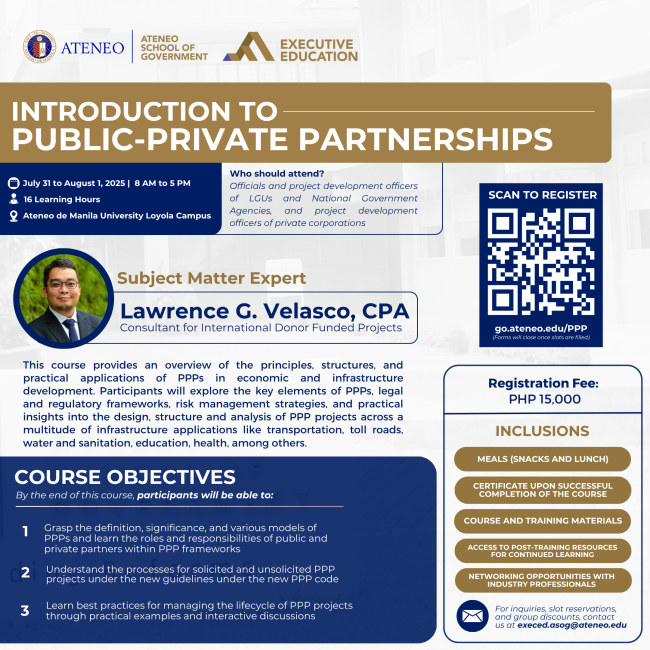 Introduction to Public-Private Partnerships