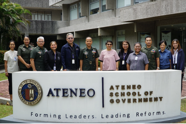 The Ateneo School of Government and the Armed Forces of the Philippines Education, Training, and Doctrine Command