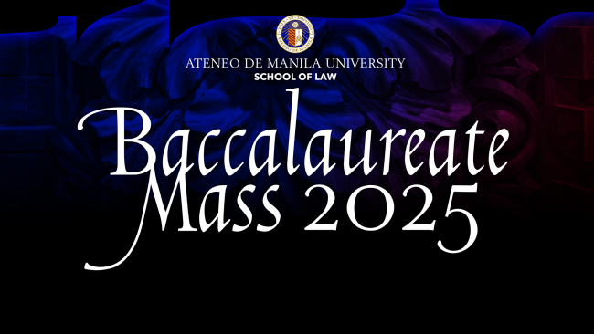 Ateneo Law School 79th Baccalaureate Mass