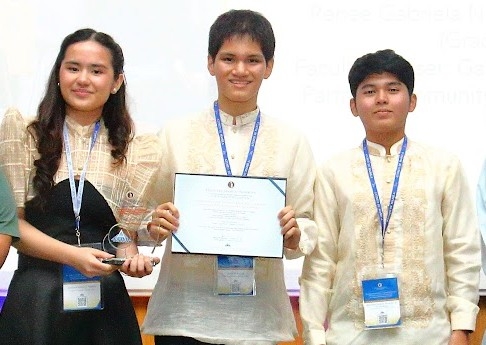 (L-R) Bree Andres, Jacob Regala, and Raymond De los Reyes
