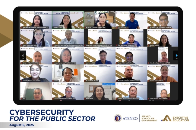 Cybersecurity for the Public Sector
