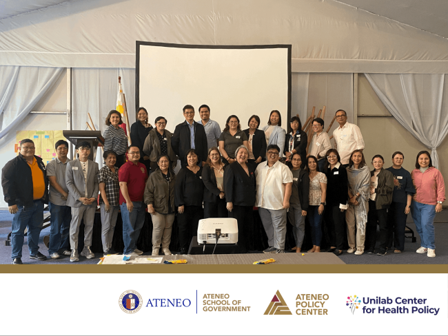 Quezon City and Ateneo Policy Center Collaborate on Design Thinking for Sustainable Health Financing
