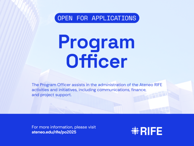 Ateneo RIFE Hiring PO
