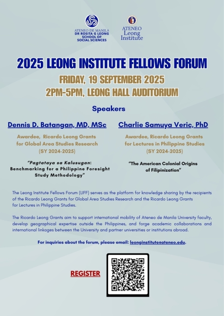 2025 Leong Institute Fellows Forum