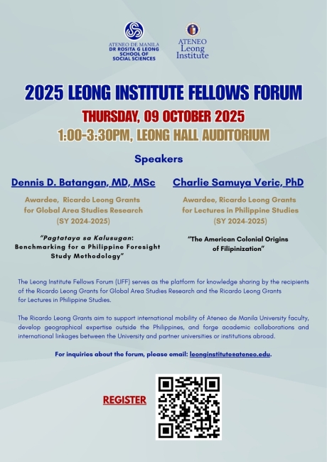 2025 Leong Institute Fellows Forum