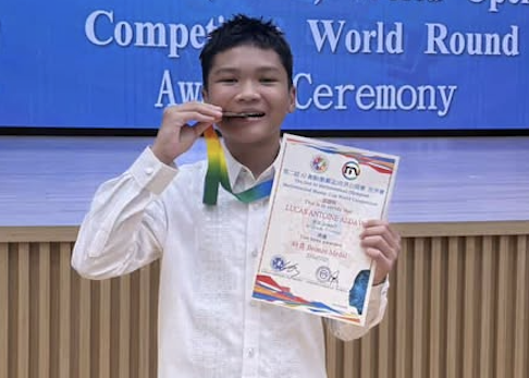 MMC Global round bronze medalist Lucas Aldave 