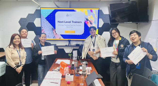 Group photo during the certificate awarding ceremony