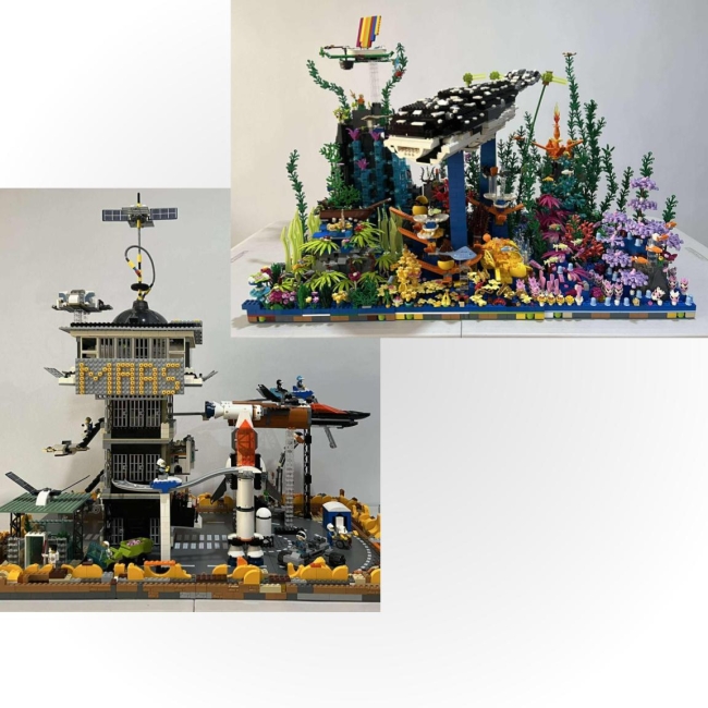 AJHS BluBLOC's 2 entries are among Legoland Malaysia's Top 25 builds in Asia