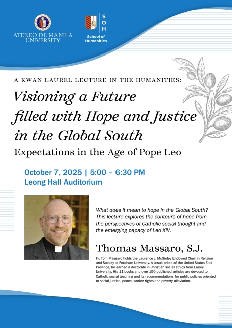 Massaro Kwan Laurel Lecture in the Humanities