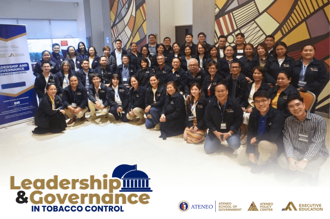 ASOG Conducts Second Cohort of Leadership and Governance in Tobacco Control Executive Course in Iloilo Province