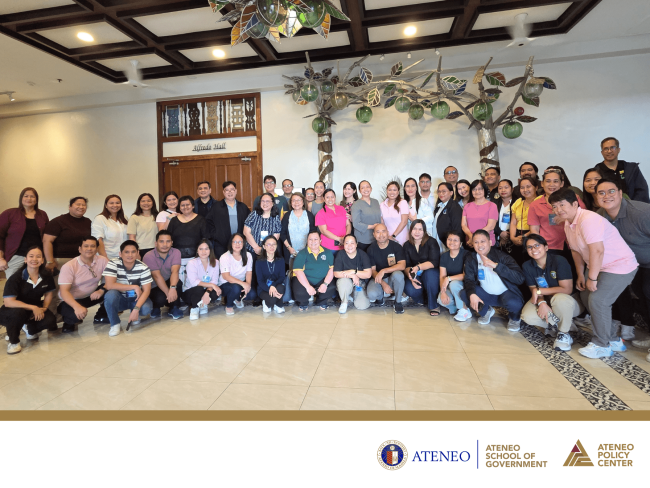 Ateneo School of Government conducts multi-regional stakeholders' consultation and data gathering for development of Epidemiology and Health Statistics Competency Framework