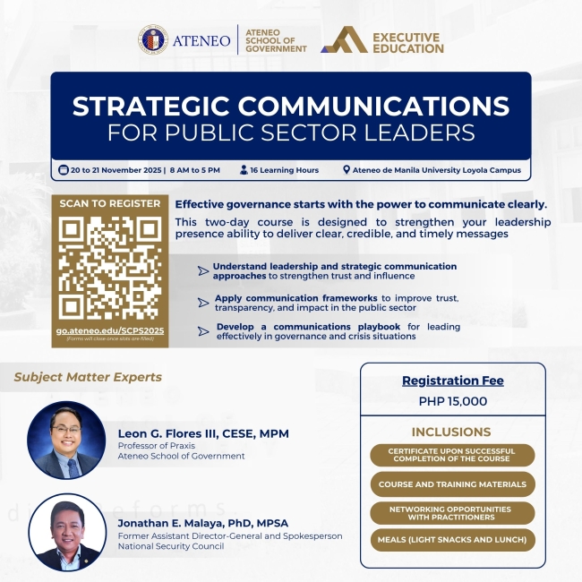 Strategic Communications for Public Sector Leaders